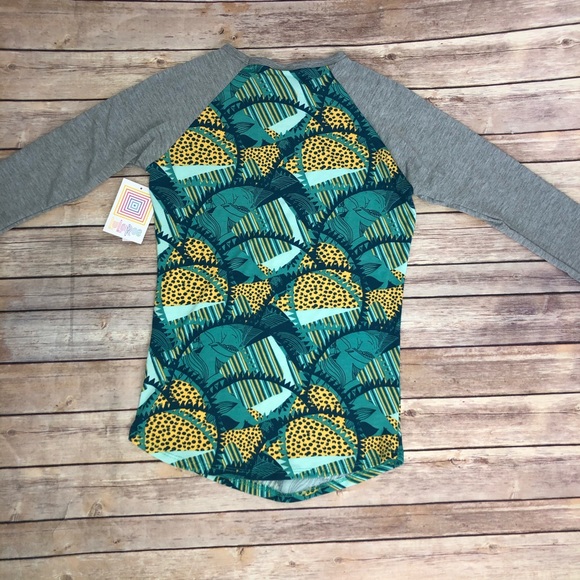 LULAROE || VIBRANT RANDY TOP💚 - Picture 3 of 6